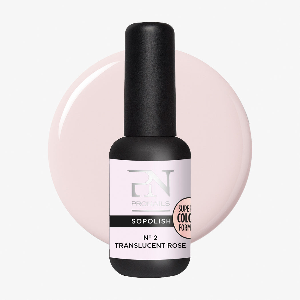 Sopolish 2 Translucent Rose 8 ml