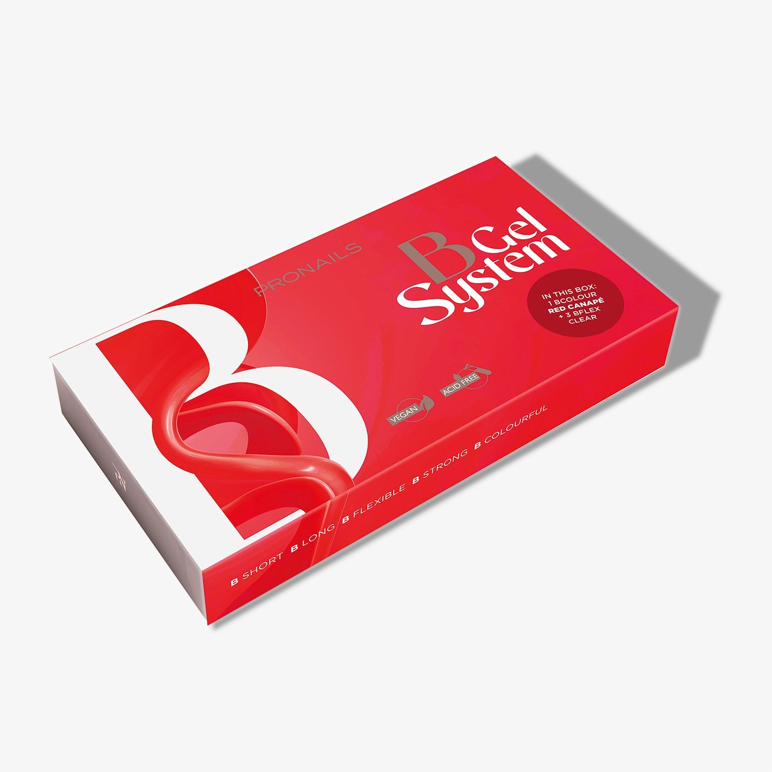 BColour Red Canapé BFlex Box 4 pcs