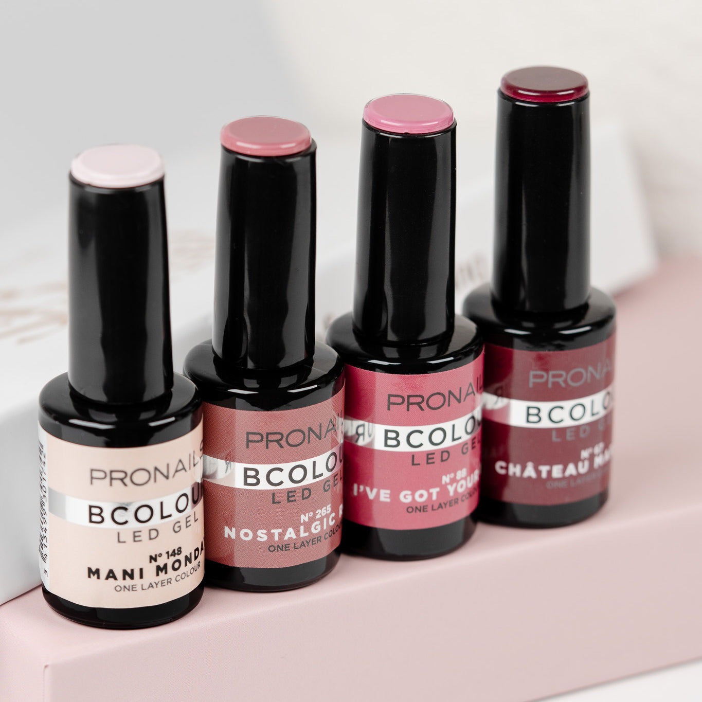 BColour Powder Pinks - 6 pcs