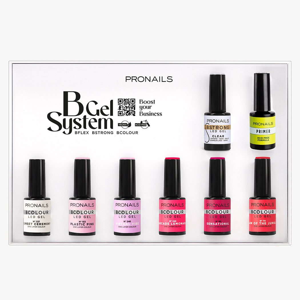 BColour Box Summer Classics 8 pcs