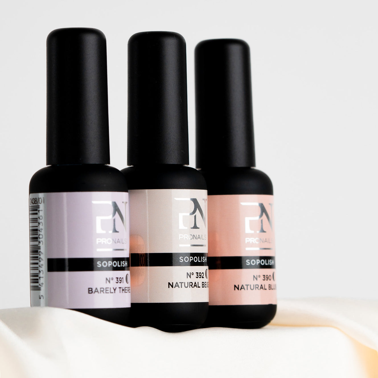 Sopolish Naturals Sheer Set - 3 pcs